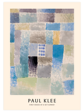 Klee First House of the Settlement - Art Print